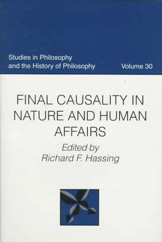 Final Causality in Nature and Human Affairs book cover